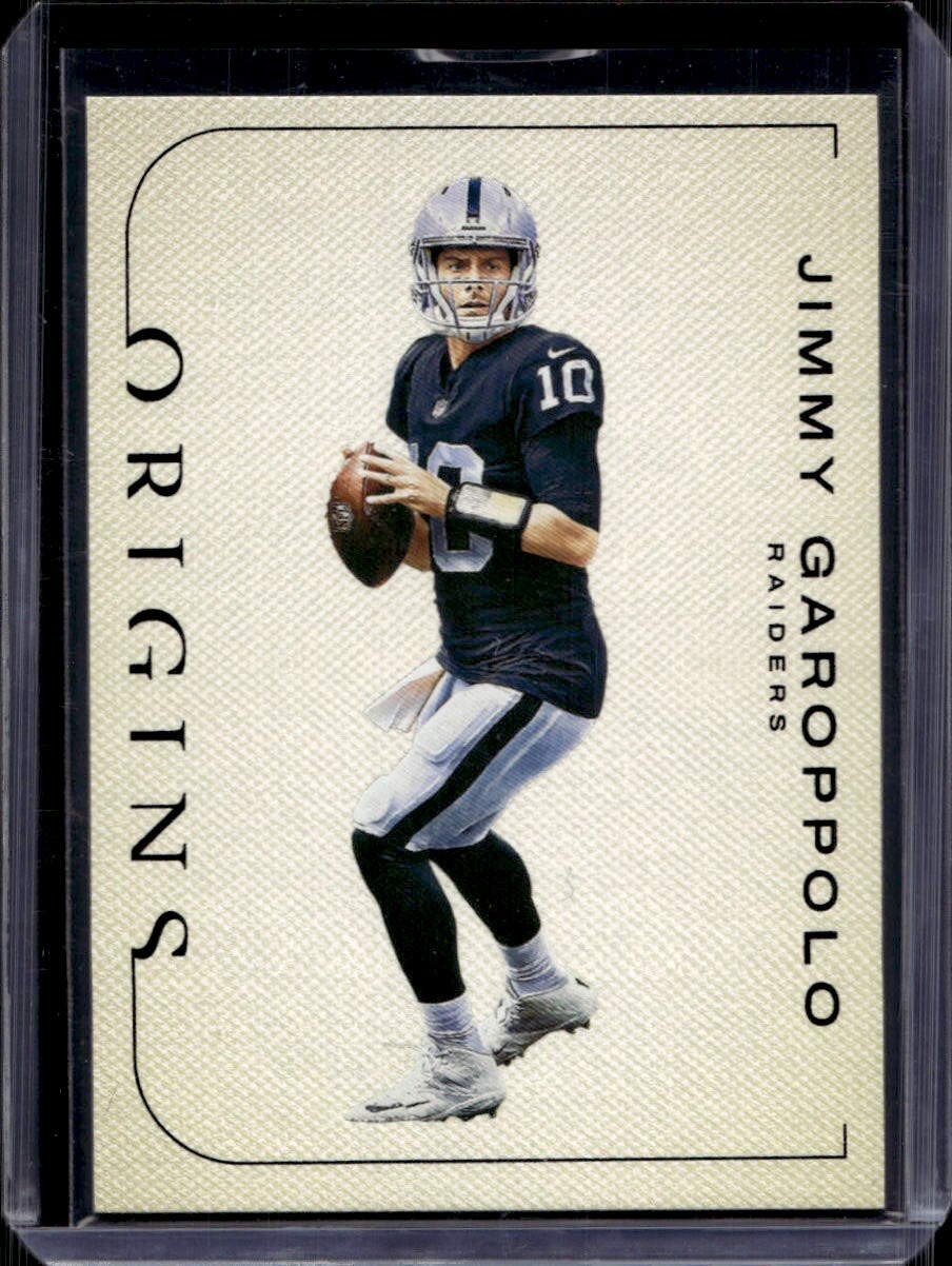 Jimmy Garoppolo 2023 Panini Origins #BS-9 Blank Slate SSP
