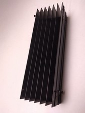 Large Black Anodized Aluminum Heatsink HEATSINK 9.5"X2.25"X3"