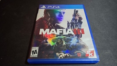 Mafia III 3 2K Games Hangar 13 Sony Playstation 4 PS4 MINT condition!