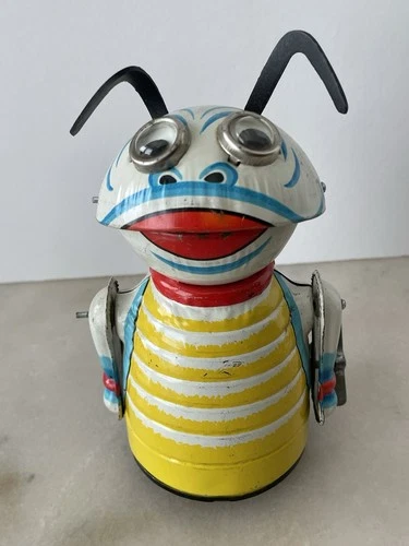 RARE Vintage 1968 Marx Moon Toy That Moves And Makes Noise