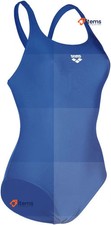 Arena Dynamo R Donna Costume Intero 50+ Blu Ad Asciugatura Rapida Taglia 12