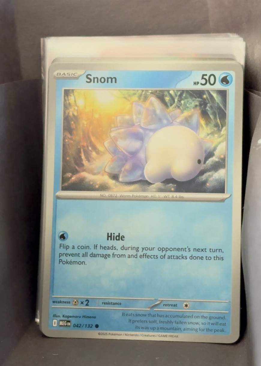 ME01: Mega Evolution #042/132 Snom Regular Finish