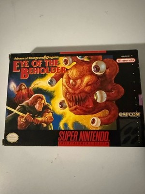 Advanced Dungeons and Dragons Eye of The Beholder In Box With Manual