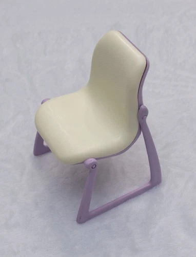 Vintage Barbie 1978 Dreamhouse Chair Purple & White - Replacement Furniture