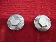 Honda CT 90 Trail 90 Valve cover adjuster caps 2pcs, Polished, With O-rings.