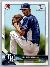 2018 Bowman #BP16 Michael Mercado Prospects *RY