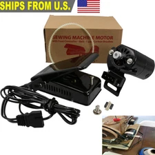 Sewing Machine Motor Variable Speed Pedal Bracket Electric 6000rpm 100W 110V