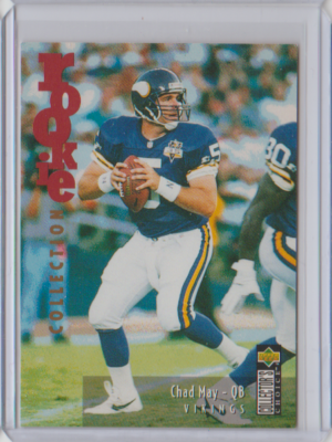 1995 Collector's Choice Update Rookie Card #U36 Chad May