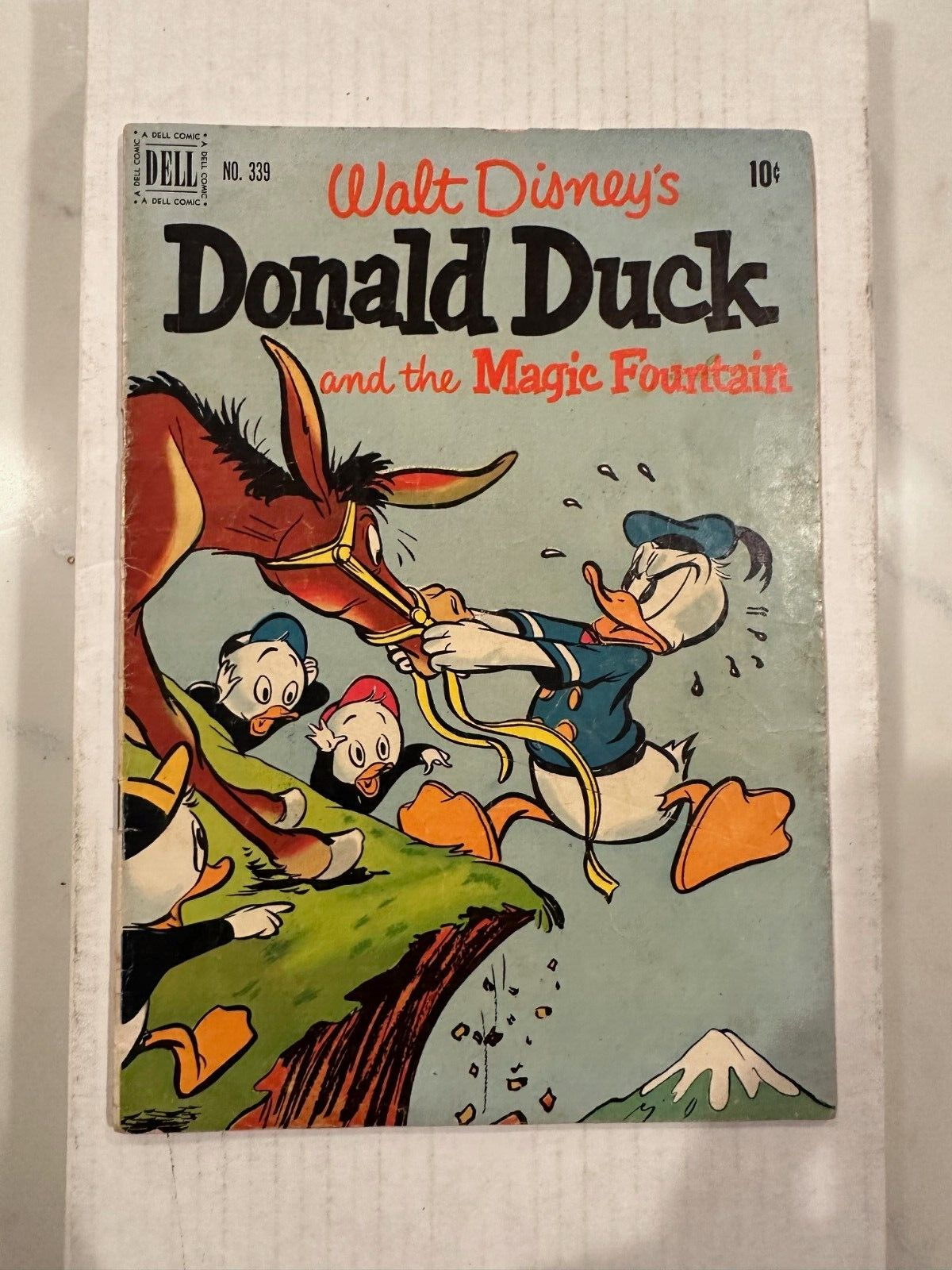 Vintage Four Color #339 Donald Duck Classic Comic Book  