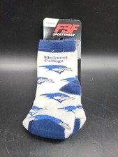 1 Pair Elmhurst College Socks Size Toddler 3-8 New