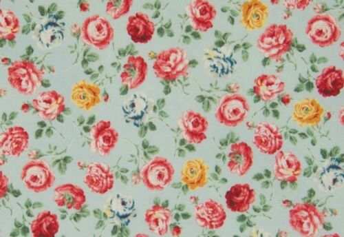 Cottage Shabby Chic Quilt Gate Mary Rose Small Floral Fabric MR2180Y-13D BTY