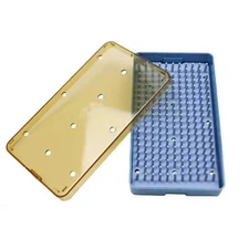 Dental Single Layer Silicone Sterilization Tray Case For Holding Instrument S