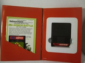 Armor Battle (Intellivision 1979) Complete Video Game Cartridge Set #1121
