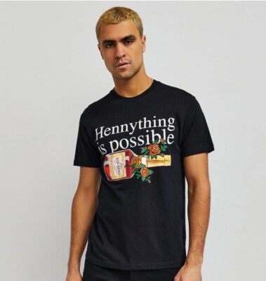 New ''H***ything Is Possible'' Black Cognac Inspired T-Shirt Streetwear XXL