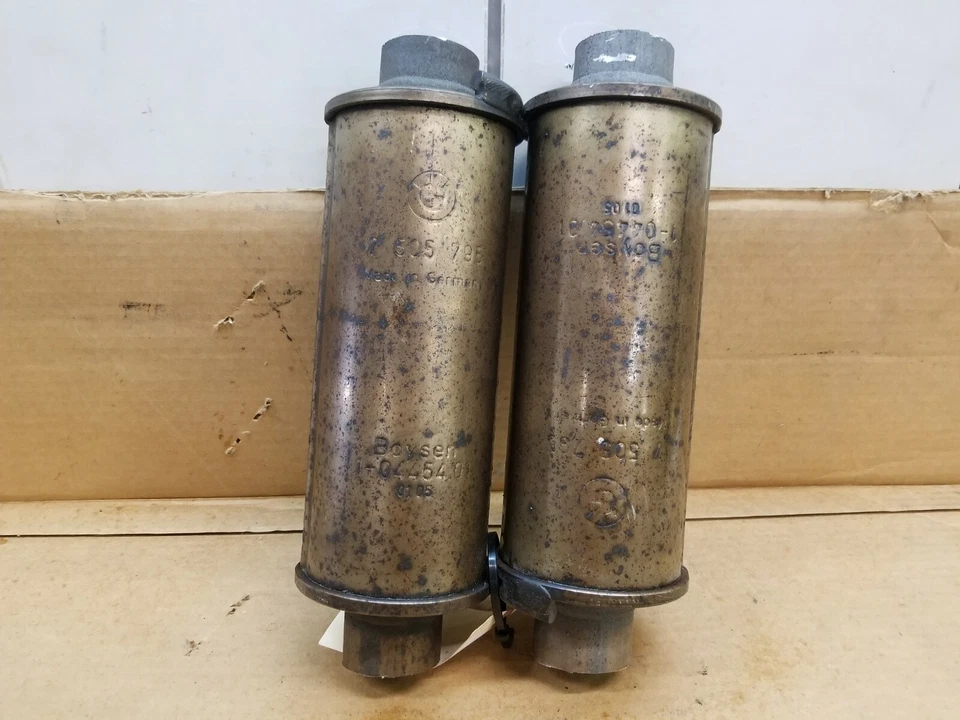 2008 BMW 750i E65/E66 SILENCIADORES/RESSONADORES DE ESCAPE DUPLOS 7505795 - Imagem 2 de 3