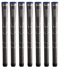 Set of 7 - Winn Golf - Dri-Tac Midsize Grip Dark Gray 6DT-DG