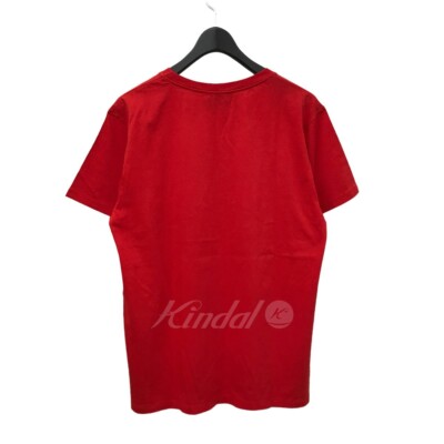 Gucci 493117 T Shirt Rainbow Gg Print Red S Size Used From