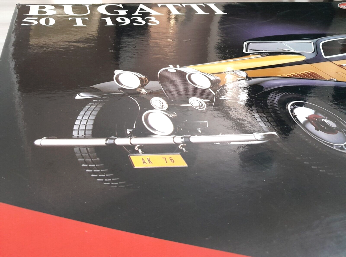 Bugatti 50 T 1933 | Pocher 1:8 scale | NEVER OPENED | factory