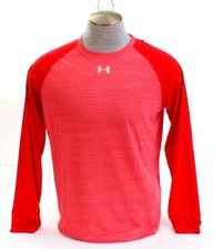 Under Armour Red Novelty Long Sleeve Locker T-Shirt Tee Shirt Men's NWT