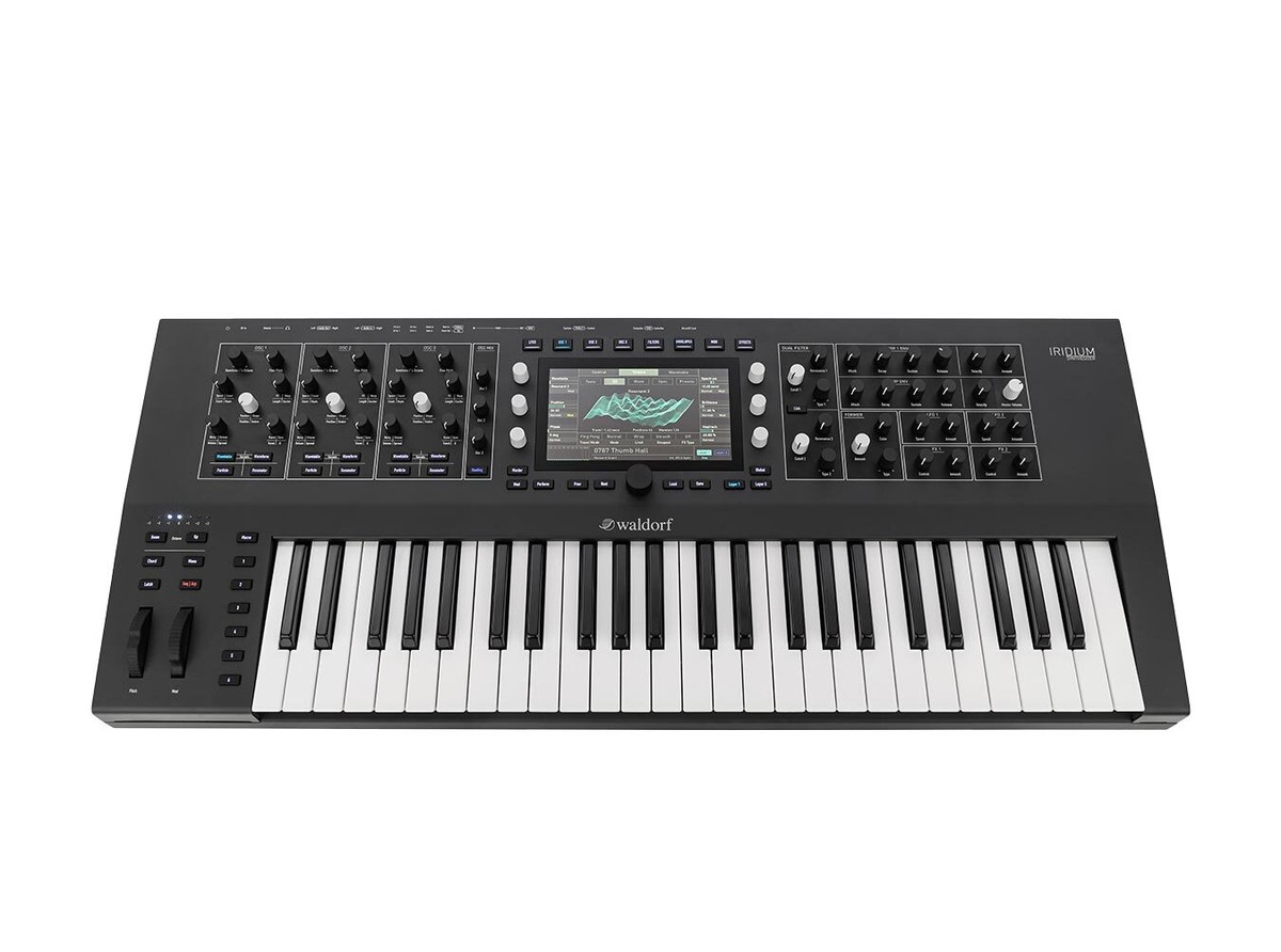 鍵盤楽器 Waldorf Iridium Waldorf Iridium Keyboard Digital SYNTHESIZER - DEMO
