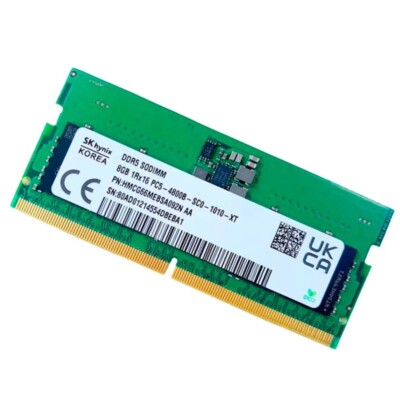 New SK Hynix 8GB DDR5 4800MHz PC5-38400 262-Pins 1RX16 Laptop