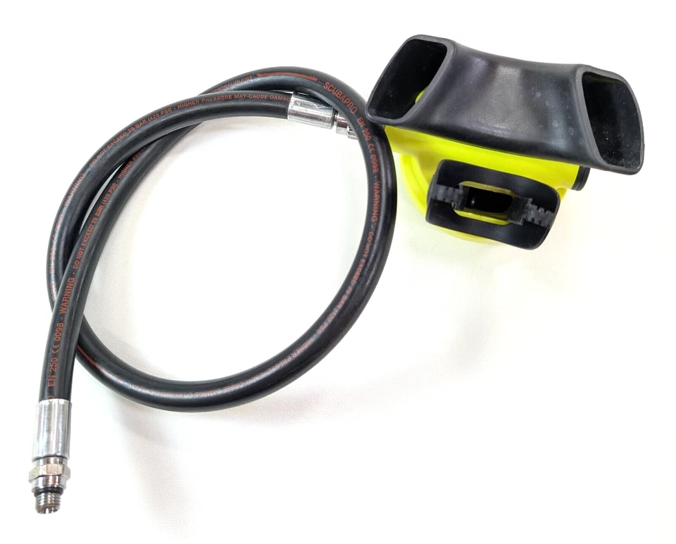 US Divers - Aqua Lung Conshelf Octo Octopus 2nd Stage Scuba Dive Regulator #5173 - Image 4 of 4