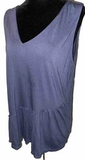 Dolan Left Coast Collection Women’s Medium Sleeveless Blouse 100% Siro -USA