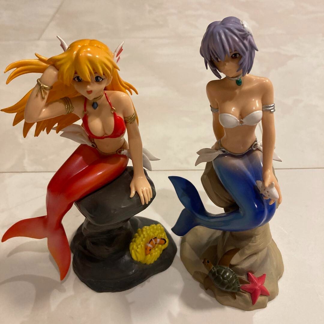 エヴァンゲリオン EXTRA MERMAID FIGURE 2体セット EVANGELION,Rei Ayanami Extra Mermaid Figure SEGA JAPAN | eBay
