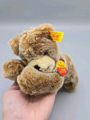 Steiff Teddy Bär Floppy liegend 082146 18cm KFS