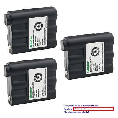 Kastar 1000mAh NiMH Battery for Midland GXT650VP1 GXT650VP4 GXT-700VP4 GXT710VP3