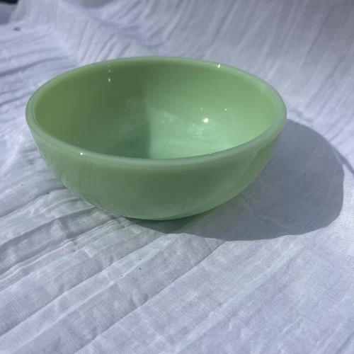 Vintage Fire King Jadeite Oven Ware 5" Chili Soup Cereal Bowl