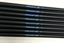 Project X Blue X-Flex 80g Graphite Hybrid/Iron Shafts 42" .370 (8-Pack) *NEW*