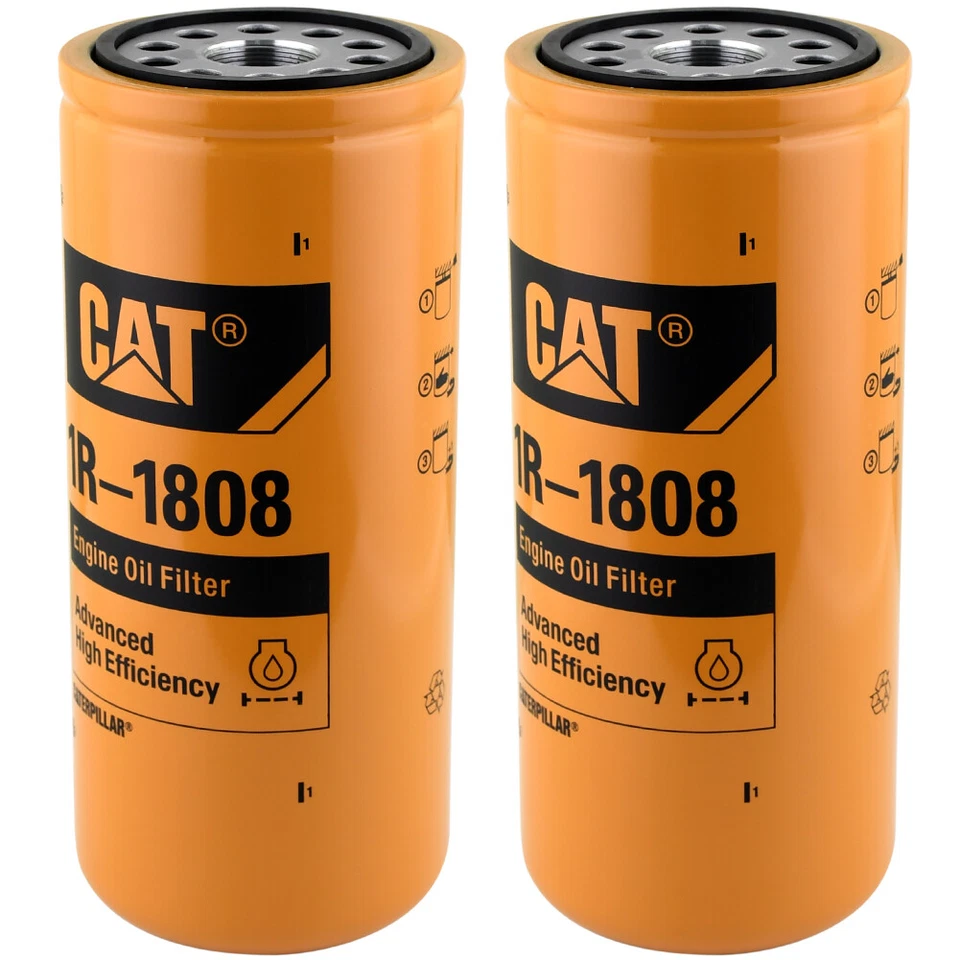 NEW CAT 1R-1808 FILTER AS / CATERPILLAR OEM 1R1808 2 Pack - Image 2 of 4