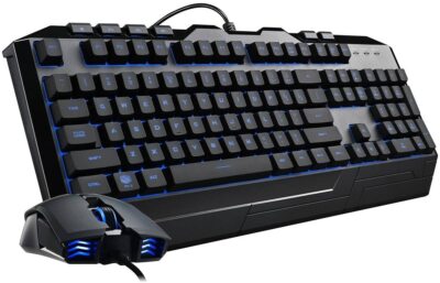 Devastator 3 Combo Tastatur & Gaming Maus - Membran-Tastatur mit 7 Farben LED...