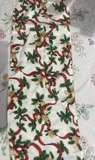 Christmas Table Runner Holly Pine Cones Pine Needles Table Runner 67x13