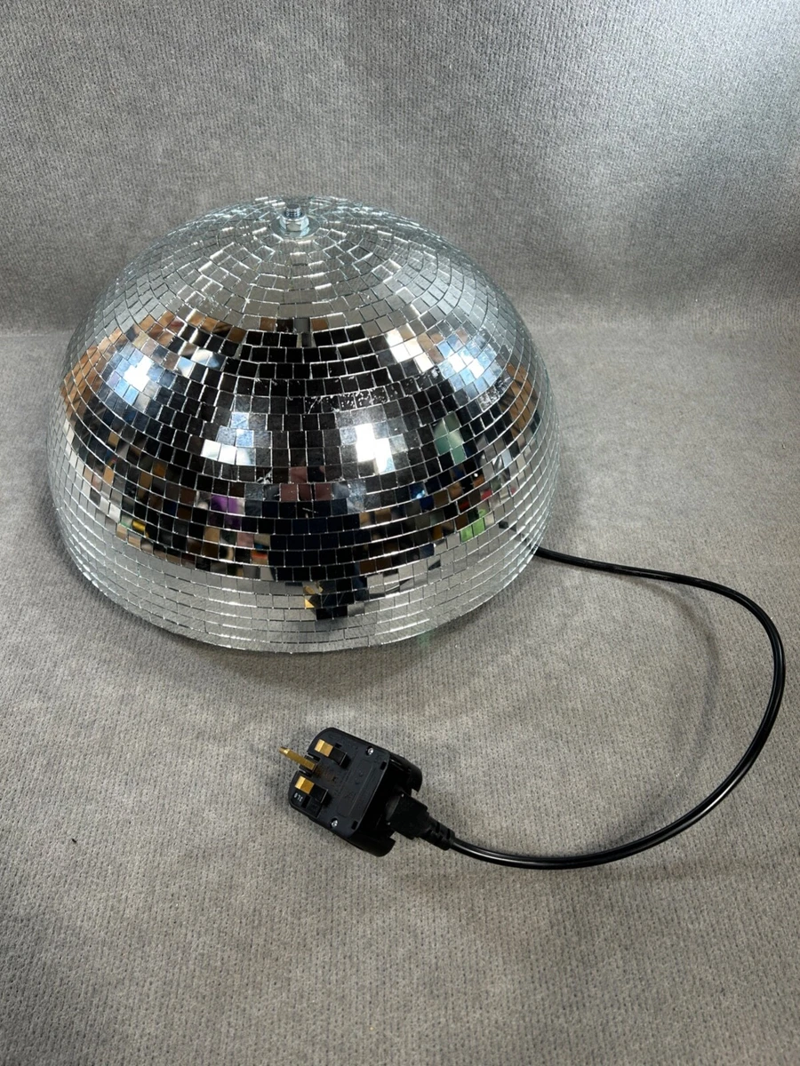 GRANDE Bola Medio Espejo Eurolite 40 Cm Motorizada - En Caja con Manual - Ver Video