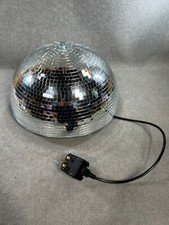 LARGE Eurolite Half Mirror Ball 40 Cm Motorized - Boxed with Manual - See Video