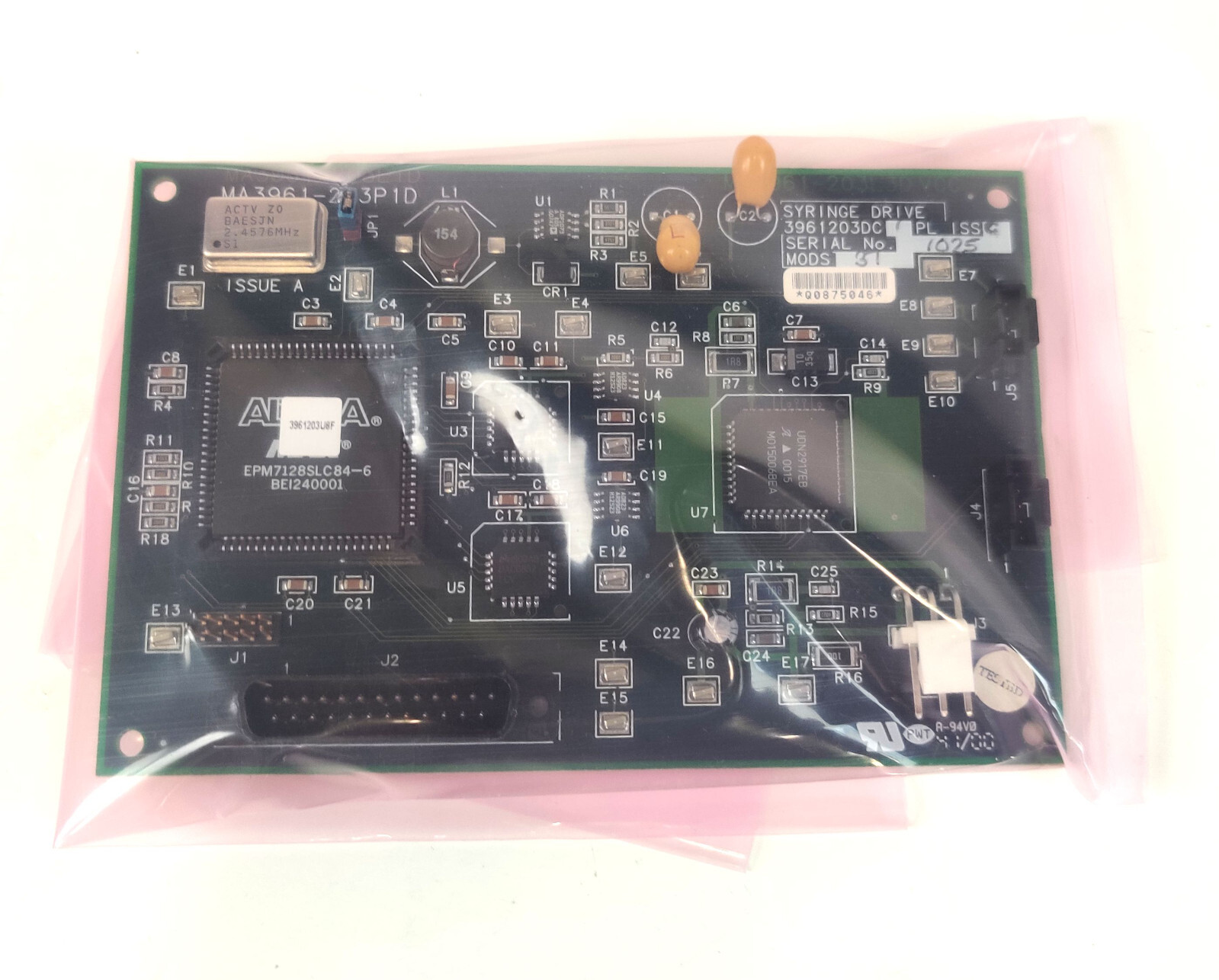 Waters Micromass Mass Spectrometer 3961203DC Syringe Drive PCB Working & Tested