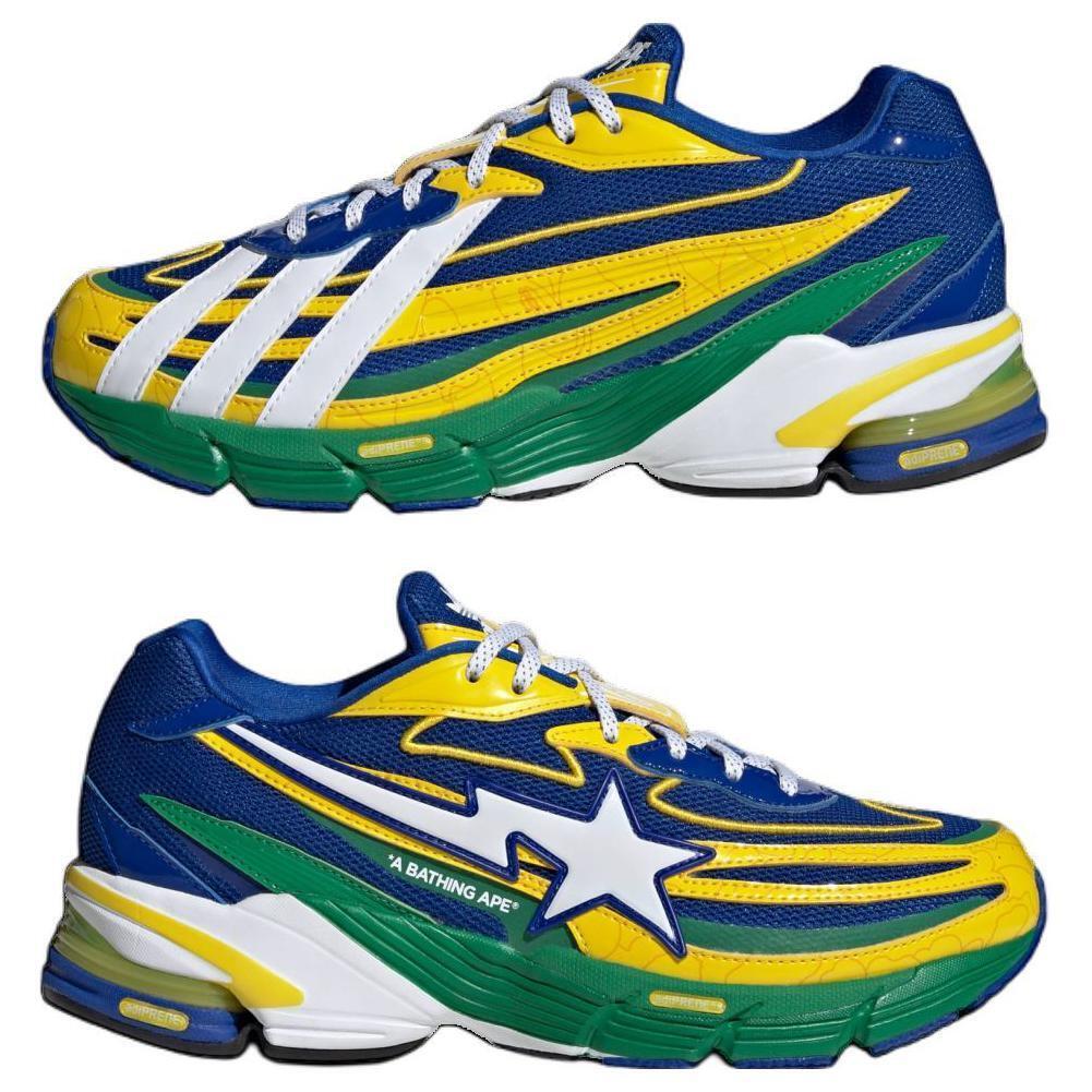 adidas BAPE x Orketro Yellow Blue Green - JQ2398 New Size | eBay