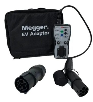 Megger EVCA210-UK Ladepunkt-Testadapter für Elektrofahrzeuge (Typ 1 & 2 UK)
