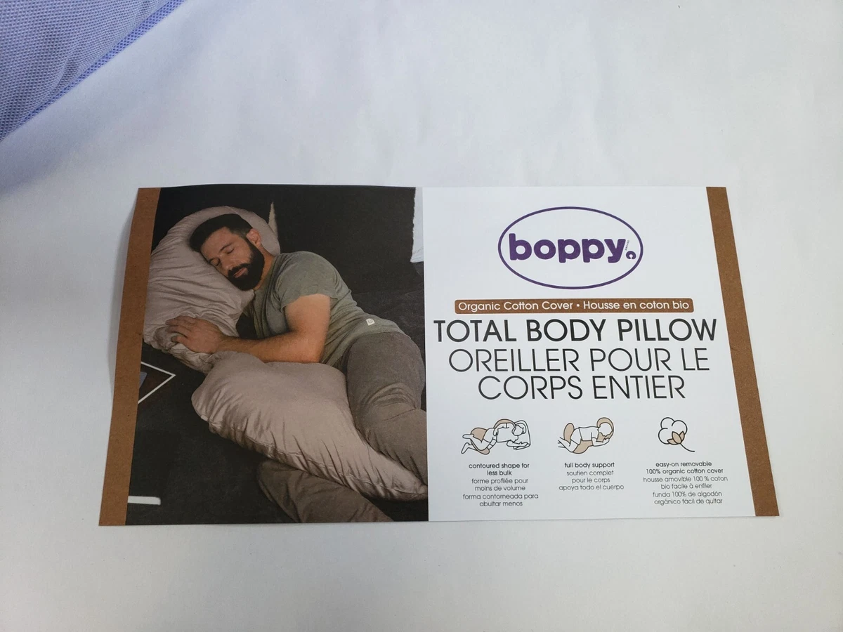 Boppy Total Body Pregnancy Pillow biscuit eBay