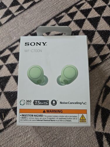 Sony WF-C700N/G Truly Wireless Bluetooth In-Ear Headphones - Sage - Picture 1 of 5