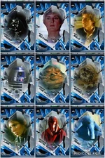 Topps Star Wars Digital Card Trader 22 Card Blue Fractured 2021 ROTJ Set