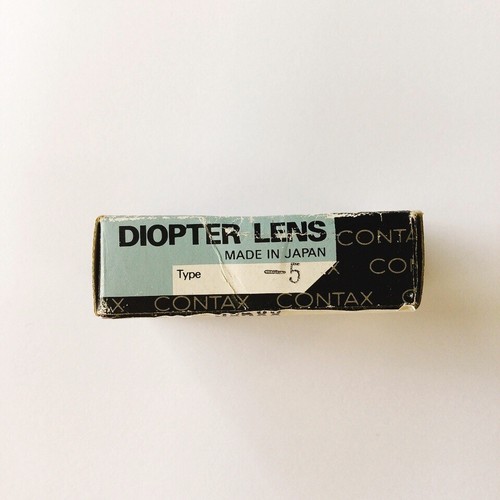 Contax Diopter Lens FL -5.0 Dioptric Adjustment eyepiece for 167MT S2/S2b Aria - Picture 7 of 11