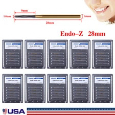 1-10X Dental Endo-Z Tungsten Carbide Burs FG 28mm for High Speed Handpiece SA