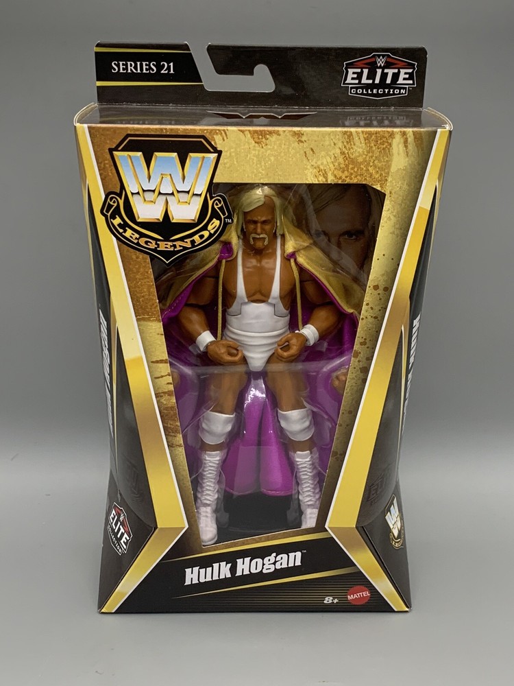 Hulk Hogan WWE Mattel Elite Legends Series 21 Wrestling Action Figure Toy NIB
