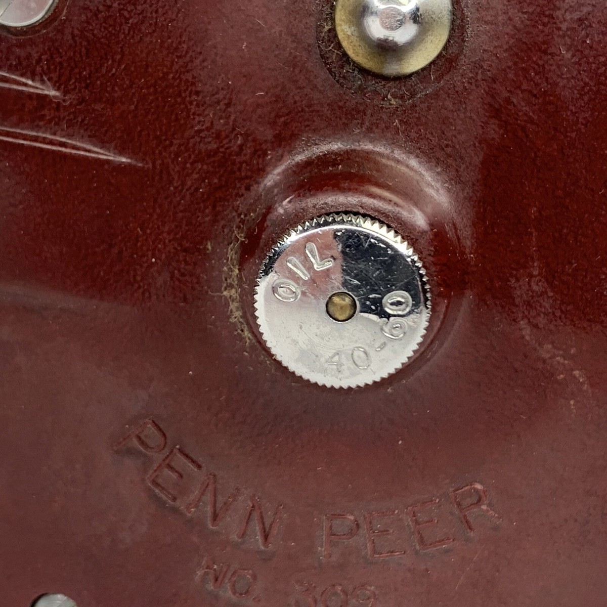 Vintage Penn 9M Niveau Vent Appât Moulage Pêche Moulinet Fabriqué En