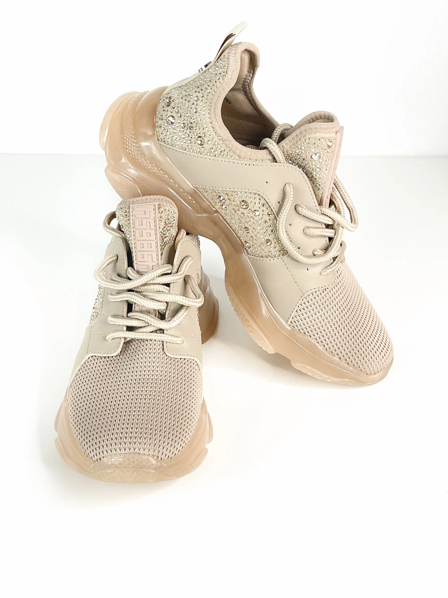 Steve Madden Maxima Tan Light Brown Sneaker Trainer Shoe  