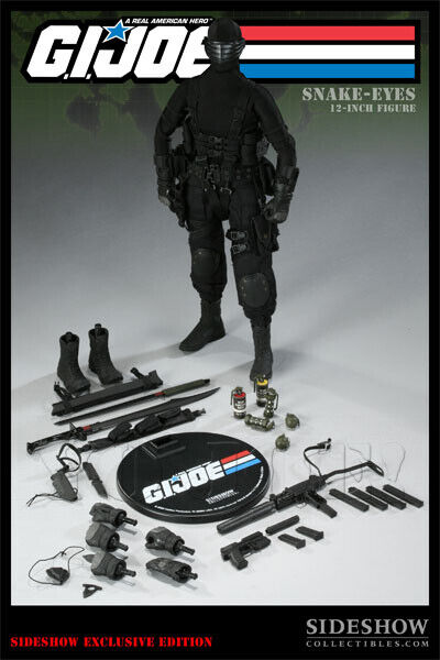 Sideshow GI Joe Snake Eyes Exclusive 26101 12 Sideshow GI Joe Snake Eyes Exclusive 26101 12