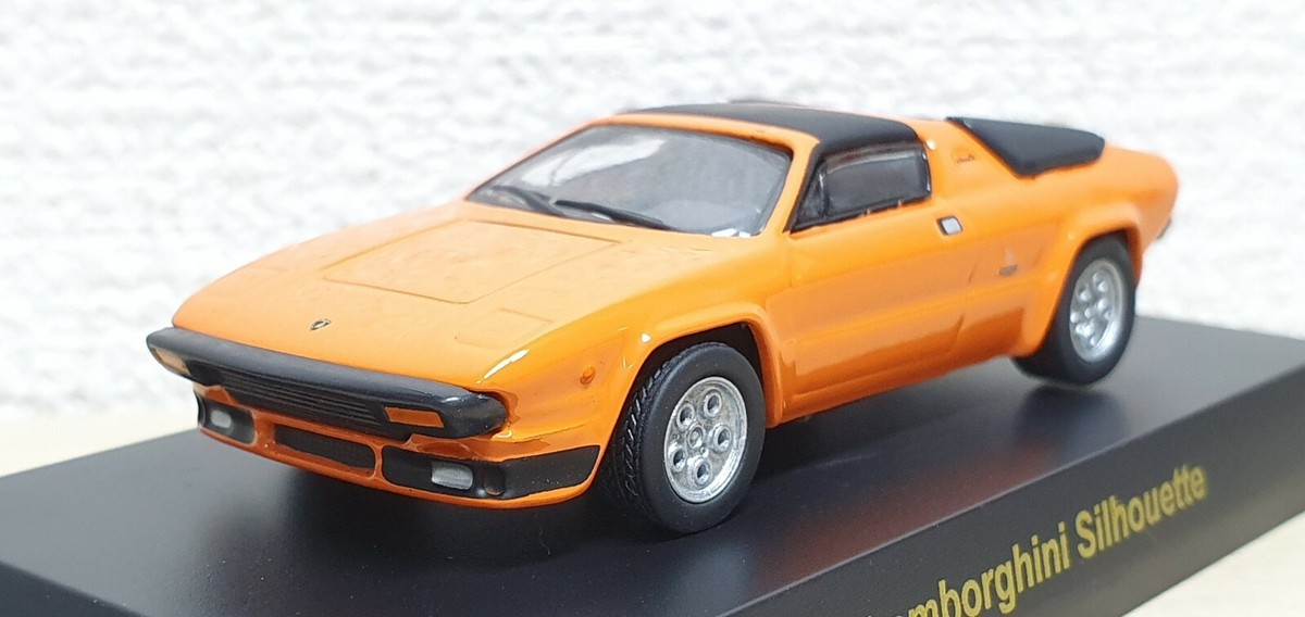 1/64 Kyosho LAMBORGHINI SILHOUETTE ORANGE diecast car model | eBay